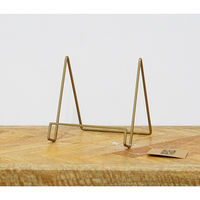 ポッシュリビング ディスプレイスタンドL アンティークゴールド W12×D12×H12cm アイアン 63984 1セット(2個)（直送品）