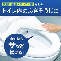 HibiFull ヒビフル 流せるトイレのお掃除シート 大判厚手 せっけんの香り トイレのおそうじシート 1セット(1パック（12枚入×2個）×3)