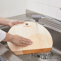 アドバンスドア D型 まな板 カッティングボード ミニ ひのき HANAKO 4589926621115 1個