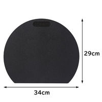 アドバンスドア まな板 カッティングボード ブラック HANAKO 4589926621743 1個