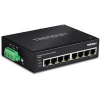 TRENDnet 産業用スイッチングハブ 100Mbps 8ポート TI-E80 1台（直送品）