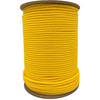 ゼット学校体育 ラインロープ6mmφ イエロー ZK1906 1セット(1本入×1)（直送品）