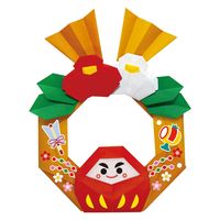 トーヨー お正月おりがみ 15cm 14色31枚入 414251 1セット(1冊×5)（直送品）