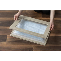 アイリスオーヤマ スクエアドッグトレー ワイド SQDT-616W 1個（直送品）