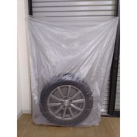 エスコ 800x1500mm タイヤ保管袋(SUV用/100枚) EA912AB-17 1箱（直送品）