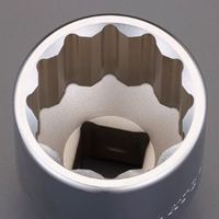 エスコ 1”DRx38mm ソケット EA618SL-38A 1個（直送品）