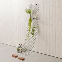 エスコ 450x1800mm/50mm ひし形メッシュ(樹脂コーティング) EA952A-101 1セット(2本)（直送品）