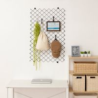 エスコ 600x 900mm/50mm ひし形メッシュ(樹脂コーティング) EA952A-102 1セット(3本)（直送品）