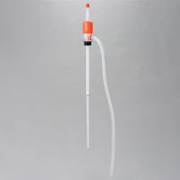 エスコ ドラム缶オイルポンプ(手押し式/6本) EA990KD-2A 1セット（直送品）