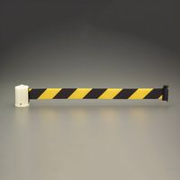 エスコ 48mmx2m バリケードベルト(黄・黒) EA983FT-797 1個（直送品）
