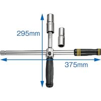JTC フレキシブルタイヤクロスレンチ JTC7731 1個 508-0010（直送品）