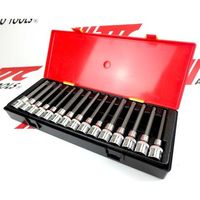 JTC 12.7mm 15PCSディープソケットビットセット JTCK4152 1セット 507-5072（直送品）