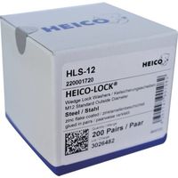 HEICO ハイコロック ウェッジロックワッシャー スチール 幅広M20 (100ペア) HLB-20 1箱(100組) 627-8318（直送品）