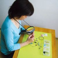 コンテック KONTEC 両手が使えるルーペ 丸110mm LP-35R 1個 574-3138（直送品）