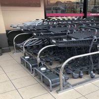 大和産業 カート収納庫用重り WEIGHT FOR STORAGE 1台 591-5721（直送品）