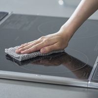 h tag（アッシュタグ）ダイフキン グレー 厚手 34×17cm 台拭き 台ふきん 日本製 1枚 アッシュコンセプト