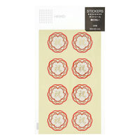 シモジマ HEIKO ギフトシール 舞花祝い 007062860 1束(32枚)