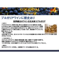 ブルガリア ロゴダジ カベルネソーヴィニョン・カベルネフラン・メルロー 赤ワイン フルボディ 750ml 1本 三菱食品