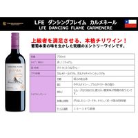 チリ ダンシングフレイム カルメネール 赤ワイン ミディアムボディ 750ml 1セット(1本×2) 三菱食品