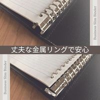 レイメイ藤井 ビジネススリムバインダーA4 ネイビー QE1126K 1冊