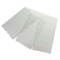 SDI 透明ゲル両面テープ角型20mm GRTー20 1セット（1枚×5）