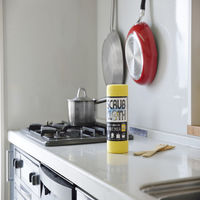 使い捨て スクラブクロス ロールタイプ 60枚入 イエロー S 1個 ストリックスデザイン