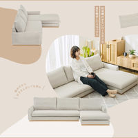 武田コーポレーション カウチソファ natural LN-H-KSFNA 1箱(1個入)（直送品）