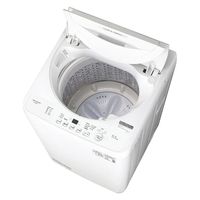 シャープ 【軒先渡し】5.5kg 全自動洗濯機 ES-GE5J-W 1台（直送品）