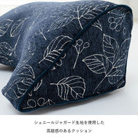 イケヒコ・コーポレーション ブラン よりかかり ネイビー 55×35×25cm 1211790191001 1個（直送品）