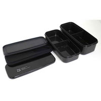 オーエスケー お弁当箱 2段 1100ml 食洗機対応 電子レンジ対応 抗菌 416447 1個（直送品）