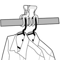 小久保工業所 洗濯ピンチ LAUND ROMAT ワイドホールドピンチ 2個入 427554 1個（直送品）