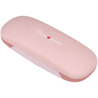 スケーター メガネケース Pompons キャラクター ハード ブタ 441210 1個（直送品）