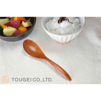 籐芸 レンゲ 16cm 木製 漆塗り 生漆 460216 1個（直送品）