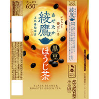 コカ・コーラ 綾鷹 黒豆ほうじ茶 650ml 1箱（24本入）