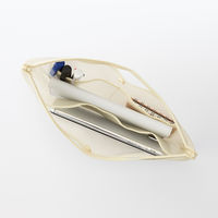 無印良品 ナイロンメッシュバッグインバッグ Ａ５サイズ用 アイボリー 良品計画