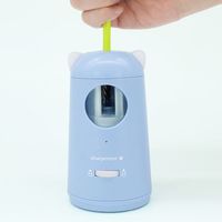 デビカ 充電式えんぴつけずりシャープニャー　ブルー 043747 1個