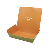 フォーシーズンズ・コウズ 弁当容器 NB 業務用ランチBOX ウッド Lサイズ 50枚入 00000-0042 1ケース(2個)（直送品）