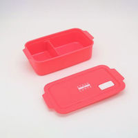 弁当容器 STOCK&LUNCH BOX STL-500 オレンジ 00416913 1ケース(30個(5個×6))（直送品）