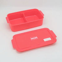 弁当容器 STOCK&LUNCH BOX STL-650 オレンジ 00416920 1ケース(30個(5個×6))（直送品）