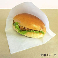 バーガー袋S(白) DELI WRAPIN' 業務用 100枚入 00432307 1点（直送品）