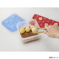 旭化成ホームプロダクツ 保存容器 ジップロック コンテナー 正方形1100ml 2個入 00536811 1袋（直送品）