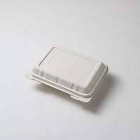 弁当容器 エコデリS ホワイト 00694764 1ケース(300個(50個×6))（直送品）