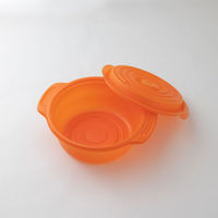弁当容器 copotte丸鍋 小 オレンジ 00700439 1ケース(800個(50個×16))（直送品）