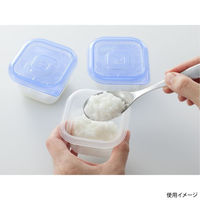 旭化成ホームプロダクツ 保存容器 ジップロック コンテナー 正方形130ml 4個入 4901670111927 1袋（直送品）