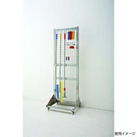 山崎産業 HG ステンレスハンガースタンド式 FU648-000X-MB 1点（直送品）