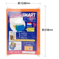 クルーズ 筆記具 ハンギングファイル オレンジ 5枚入 H6527-CRE03 1ケース(50個)（直送品）