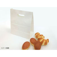 パックタケヤマ 紙手提袋 イーグリップ LL 白無地 XZT52024 1ケース(500個(50個×10))（直送品）