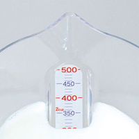 カクセー 見やすい計量カップ 600ml MC-110 1個（直送品）