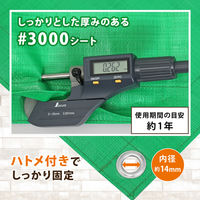 アストロ ハトメ付きグリーンシート 190×280cm 505-17 1枚（直送品）