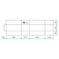 ヒラダン ダンボールS-1 JAN付 00400645 1ケース(50個(10個×5))（直送品）